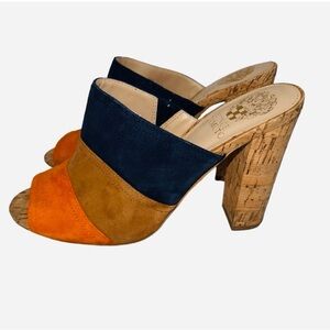 Vince Camuto block heel Size 7